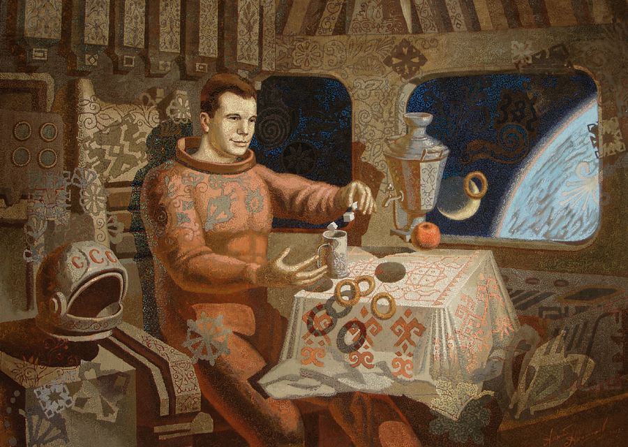 Alexey Akindinov. Gagarin's breakfast. 2011-2012