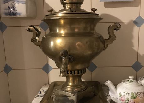 Samovar with teapot